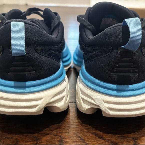 HOKA Navy and Light Blue Running Shoes - Like New! - Picture 5 of 6